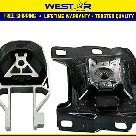 Fits 2013-2017 Ford Escape Transit Connect 1.6 2.0 2.5L AUTO Trans Mount Set 2pcs