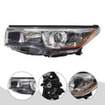 thumbnail image 1 of Fits 2014-2016 Toyota Highlander Halogen Left Driver Side Headlight Head Lamp LH Left Headlamp Halogen Headlight Assembly For 2014-2016 Toyota Highlander Driver Headlamp Left Driver, 1 of 11
