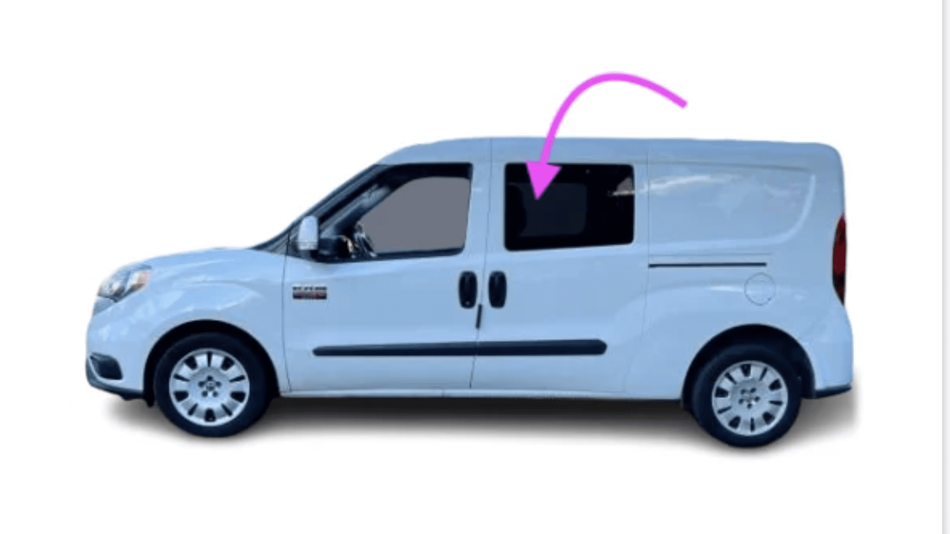 CRL Ram Promaster Driver Side Front Fixed Window (FW382L