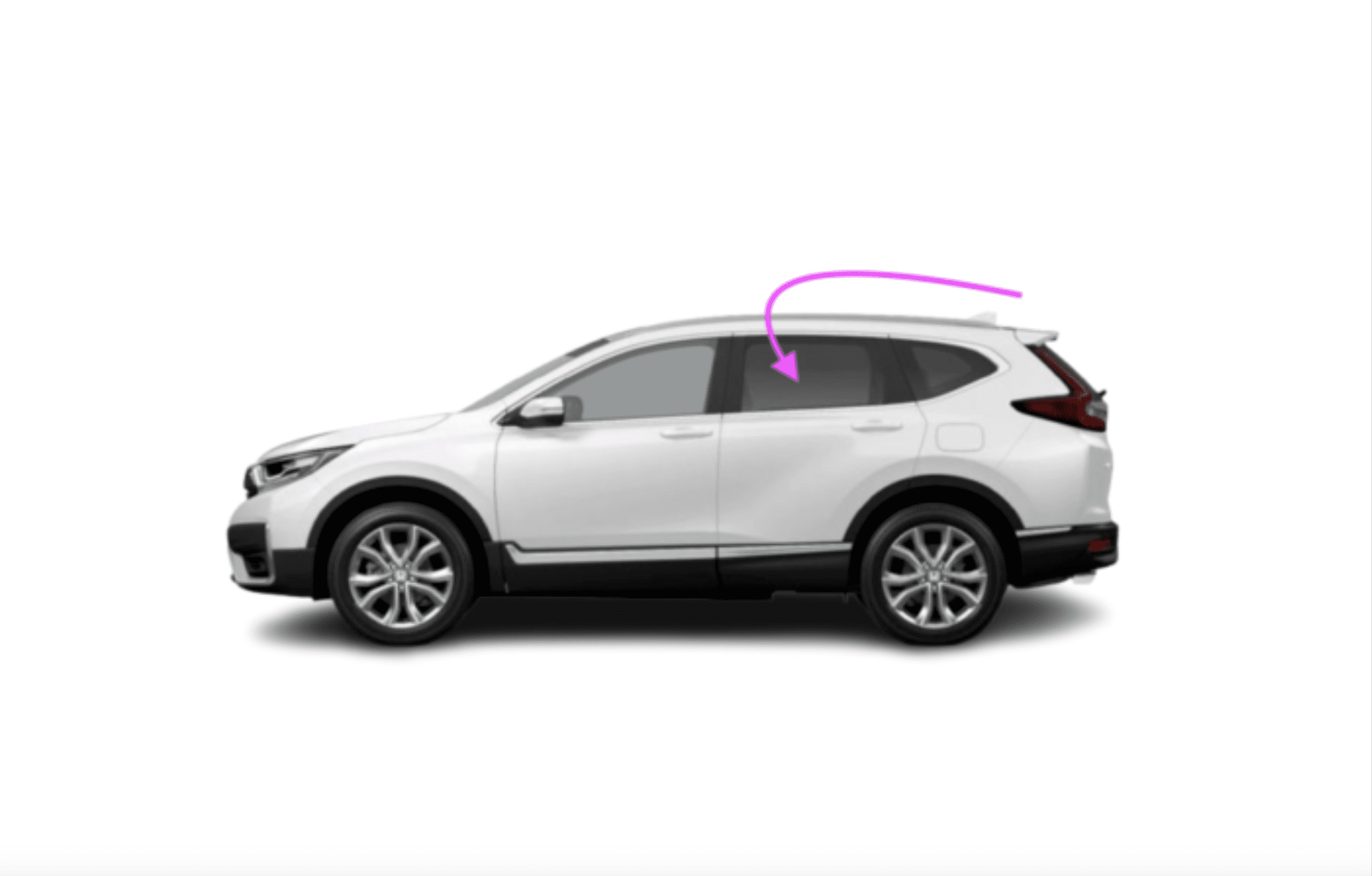 Left Rear Door Window Glass For 2017-2022 Honda CR-V – NAGD Factory Privacy Tinted, Direct Fit