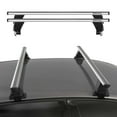 thumbnail image 1 of Fits 2017-2024 Audi A4 Sedan Top Roof Racks Cross Bars 2Pcs Gray Aluminium, 1 of 12