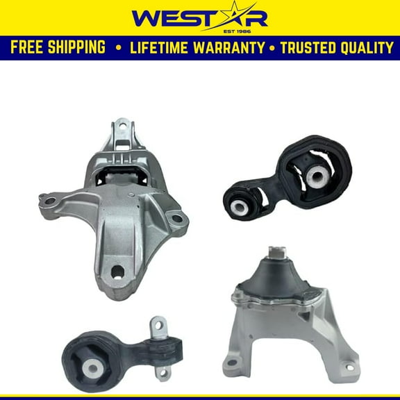 Fits 2018-2022 Honda Accord 1.5L TURBO AUTO CVT Engine Motor & Trans Mount