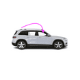 thumbnail image 1 of Fits: 2020-2024 Mercedes Benz GLB 4D SUV Front Right Side Door Window Glass, 1 of 2