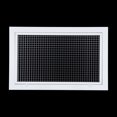 thumbnail image 1 of Fits 20x12 Duct Opening | Aluminum Eggcrate Return Air Filter Grille | Low Noise & High Air Flow, Rust Proof Vent Cover Grill for Sidewall & Ceiling | White | Outer Dimensions: 22 1/4"W X 14 1/4"H, 1 of 9