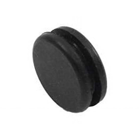 Fits 3/8" Hole - 1/2" Diameter - 3/16" Height - 1/16" Panel Thickness - Push-in Panel Plug Grommet Without a Hole Rubber Plug (100)