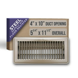B&B Molders 94257 Floor Reg 2X10 No Damper - Walmart.com