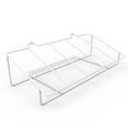 thumbnail image 1 of Fits 5 Small Book Bins with Metal Shelf Rack, White, 1 of 11