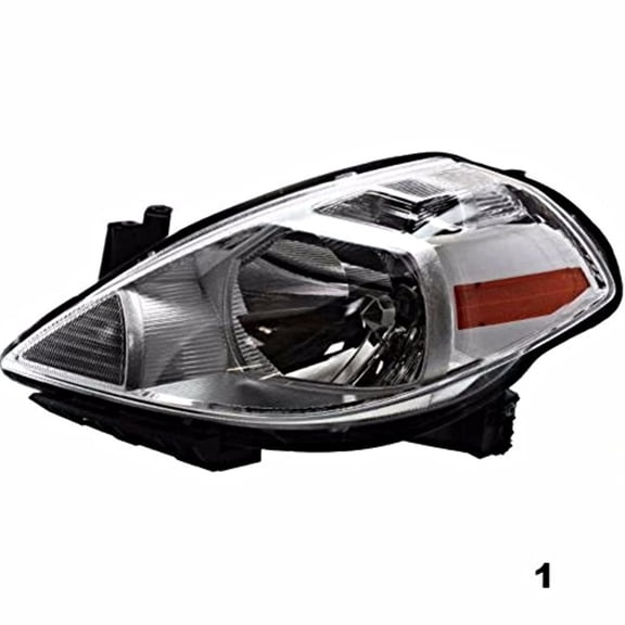 Fits 7-11 NISSAN VERSA / 12 VERSA HATCHBACK RIGHT PASSENGER HEADLAMP ASSEMBLY