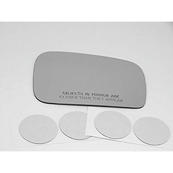 Fits 86-89 Hy Excel Right Passenger Convex Replacement Mirror (Glass Lens) with Adhesive