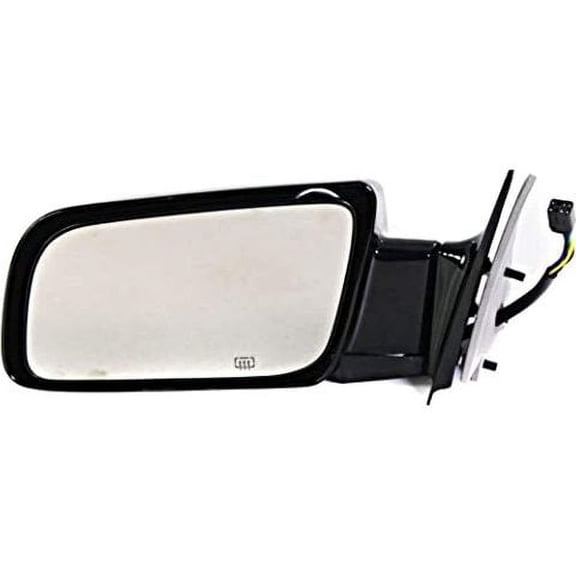 Fits 88-02 Chev/GM C/K Pickup Full Size Left Driver Power Mirror Heat