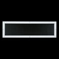 thumbnail image 1 of Fits 8x30 and 30x8 Duct Opening | Aluminum Eggcrate Return Air Grille | Low Noise & High Air Flow, Rust Proof Vent Cover Grill for Sidewall & Ceiling | White | Outer Dimensions: 9.75" X 31.75", 1 of 8