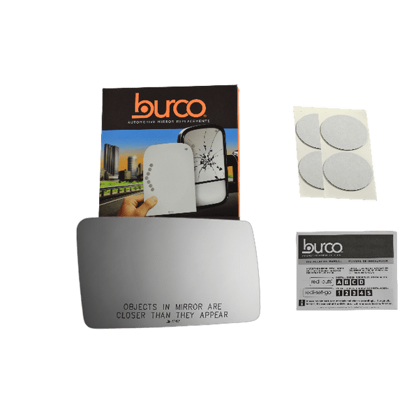 Fits 91-96 Escort, Tracer, 91-93 Capri Right Pass Mirror Glass Lens Only