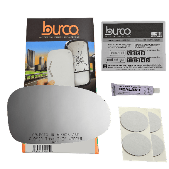 Fits 95-06 Sebring Convertible Right Pass Mirror Glass Lens w/Adhesive USA