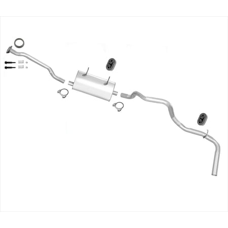 Fits 95-97 Mazda B2300 Ford Ranger With 125 Wheel Base Muffler Exhaust System