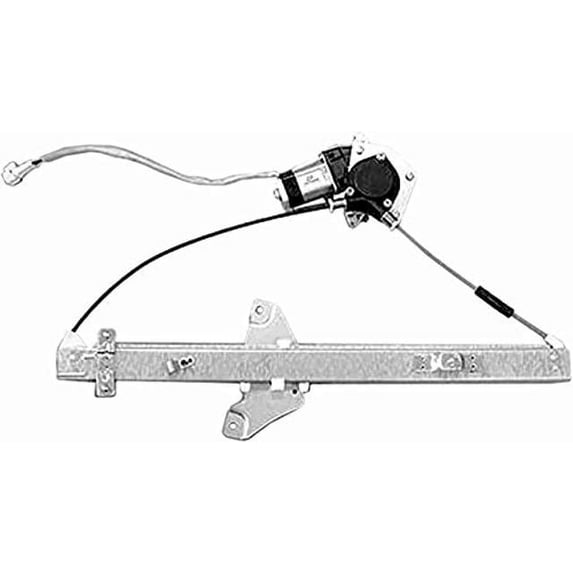 Fits 96-00 Rav4-4 Door Left Front Window Motor & Regulator w/out Auto Down