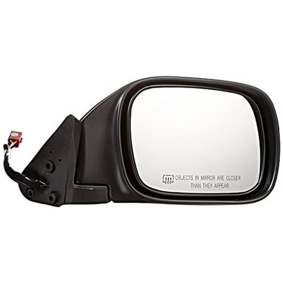 Fits 97-01 Cherokee Right Passenger Mirror Power Textured Black with Heat