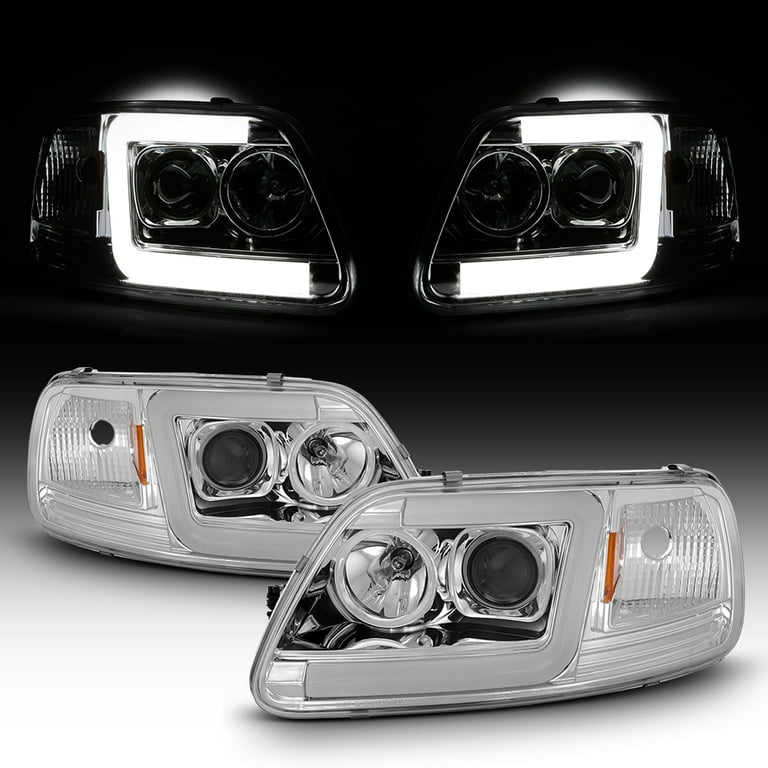 Fits 97-03 Ford F150 / 97-02 Expedition LED Light Bar Projector