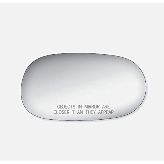 Fits 98-02 Corolla, Geo Prism Right Pass Mirror Glass Lens w/Adhesive