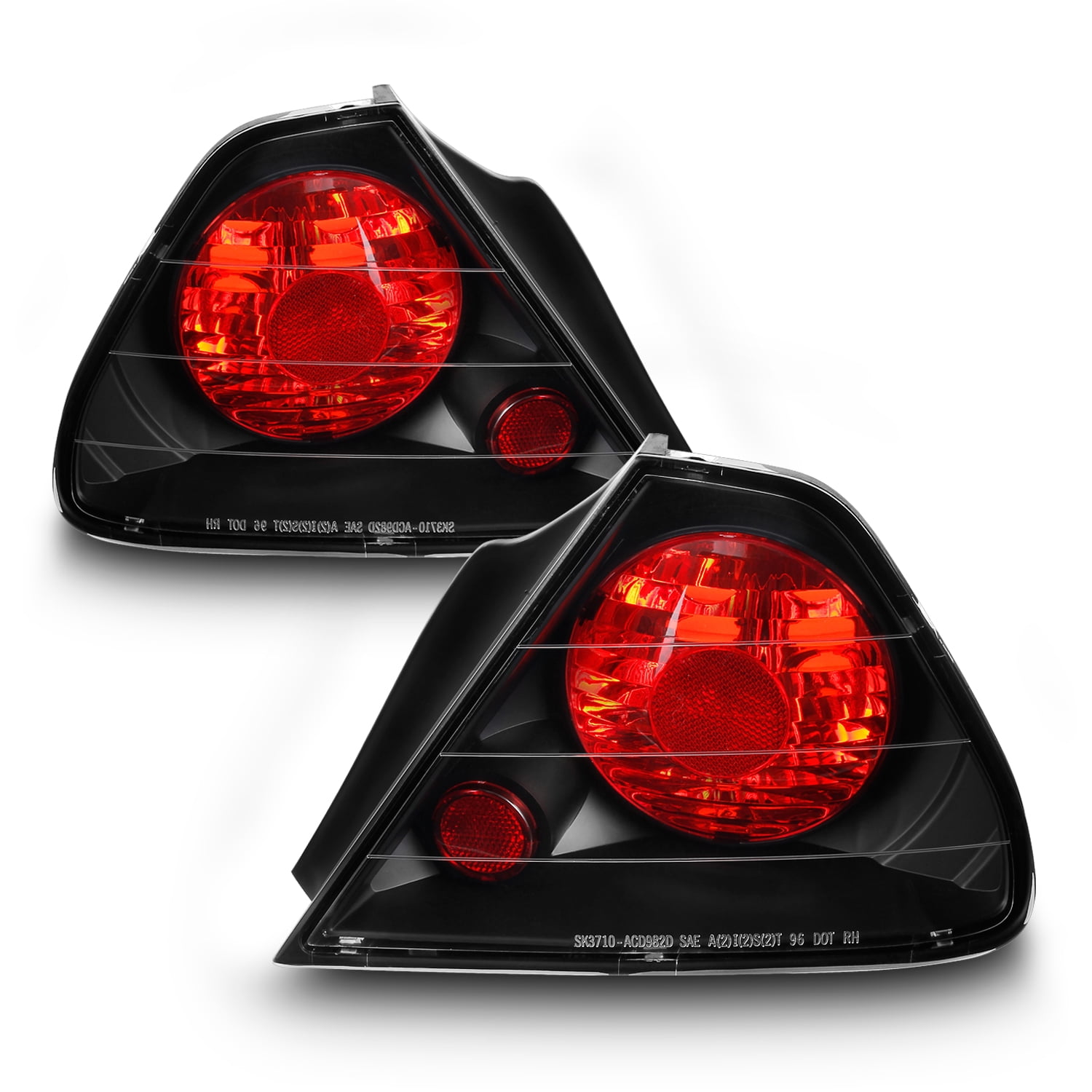 9802 Honda Accord Clear Tail Lights Shop Stock