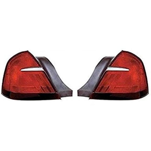 Fits 98-02 MERC Grand Marquis Tail Lamps Outer Quarter Mounted Right & Left Set