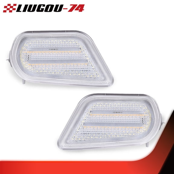 Fits 98-02 Pontiac Firebird Trans Am Formula Turn Signal LED Lights 2 pcs -