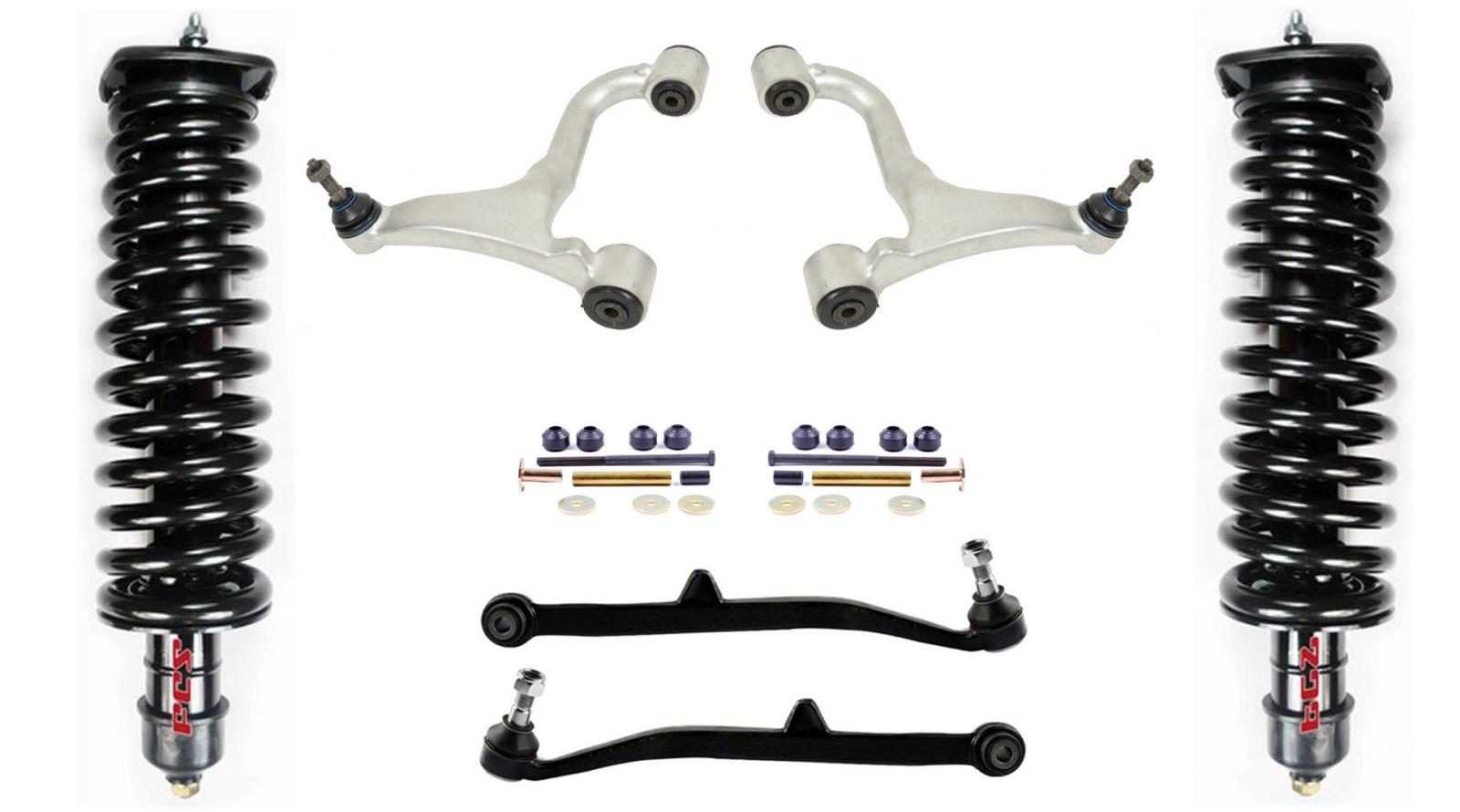 Rear Struts Rear Upper Control Arms and Links Fits 98-03 Mercedes Benz ...