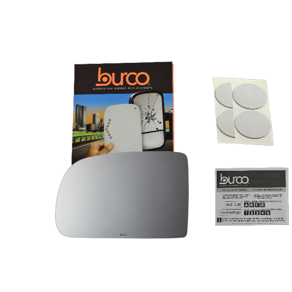 Fits 98-03 Sienna Left Driver Replacement Mirror Glass Lens w/Adhesive USA