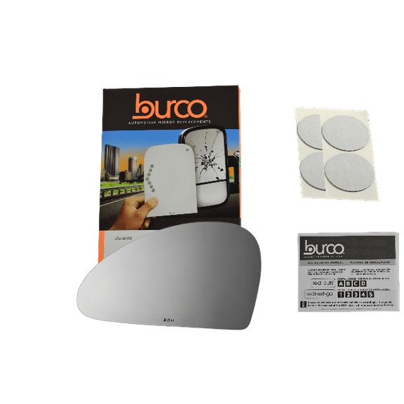 Fits 99-02 MERC Cougar Left Driver Mirror Glass Lens w/Adhesive Fits USA