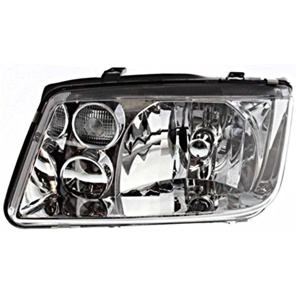 Fits 99-02 VW Jetta (to VIN 108641) Left Driver Side Headlight Assy w/Out Fog Lamp