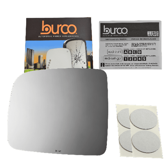 Fits 99-03 RX300 Left Driver Side Mirror Glass Lens Non Auto Dim Type Only