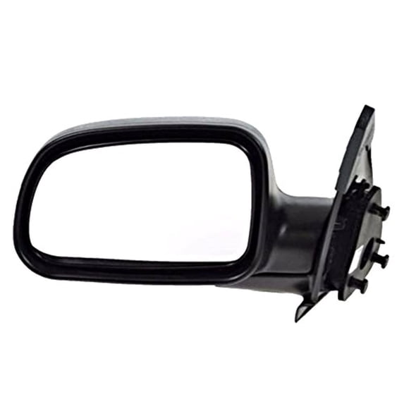 Fits 99-04 Grand Cherokee Left Driver Mirror Manual Textured Black