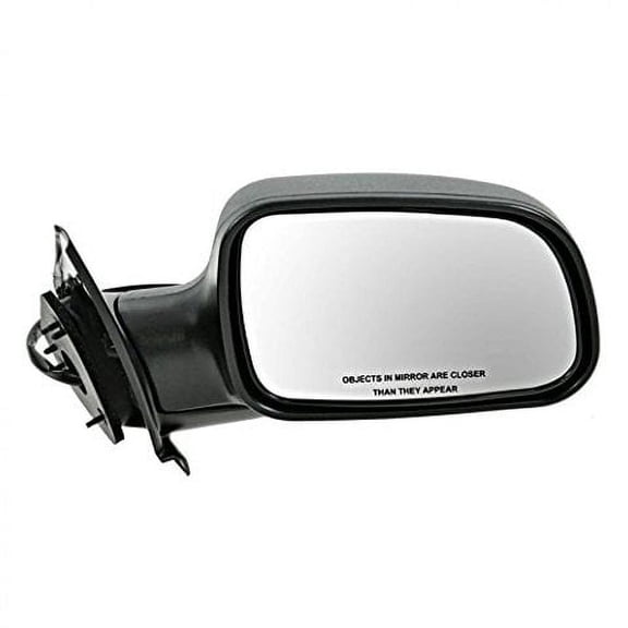 Fits 99-04 JP Grand Cherokee Right Passenger Mirror Power Textured Black No Heat