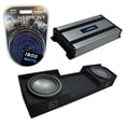 thumbnail image 1 of Fits 99-06 Chevy Silverado Ext Cab Alpine S-W12D2 Dual 12" Sub Box HA-A800.1 Amp, 1 of 6