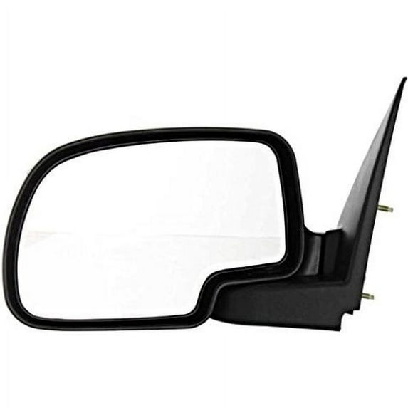 Fits 99-07 Silverado/Sierra Left Driver Manual Mirror Manual Folding Textured