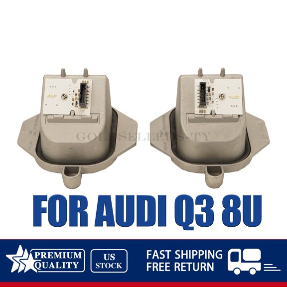 Fits AUDI Q3 8U Left+Right LED Lights Control Unit Module 8U0941475B 8U0941475C