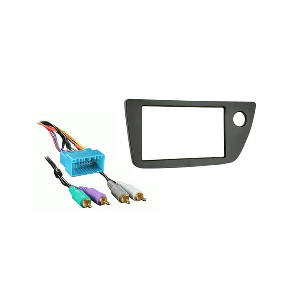 Fits Acura RSX 2002-2006 Double DIN Aftermarket Harness Radio Install Dash Kit