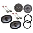 thumbnail image 1 of Fits Acura TL 2009-2014 Factory Speaker Replacement Kicker KSC65 KSC69 Package, 1 of 1