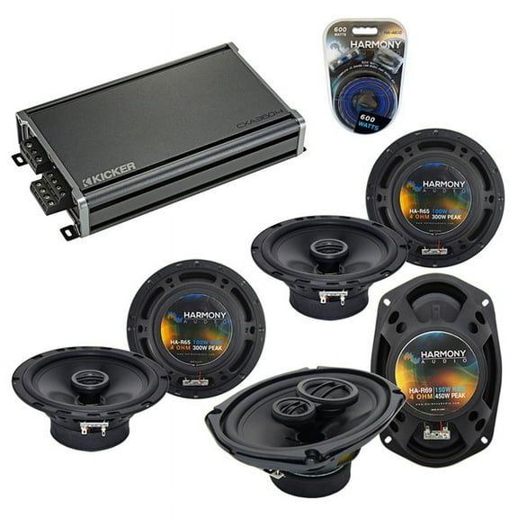 Fits Acura TSX 2004-2014 Factory Speaker Upgrade Harmony (2)R65 R69 & CXA360.4