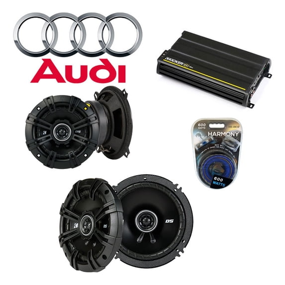 Fits Audi S4 2002-2008 Factory Speaker Replacement Kicker DSC5 DSC65 & CX300.4 - Factory Certified