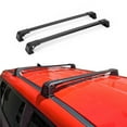 thumbnail image 1 of Omac USA 1204926B Wing Roof Rack Cross Bar for 2012-2019 BMW 3 Series F30, Black - 2 Piece, 1 of 9