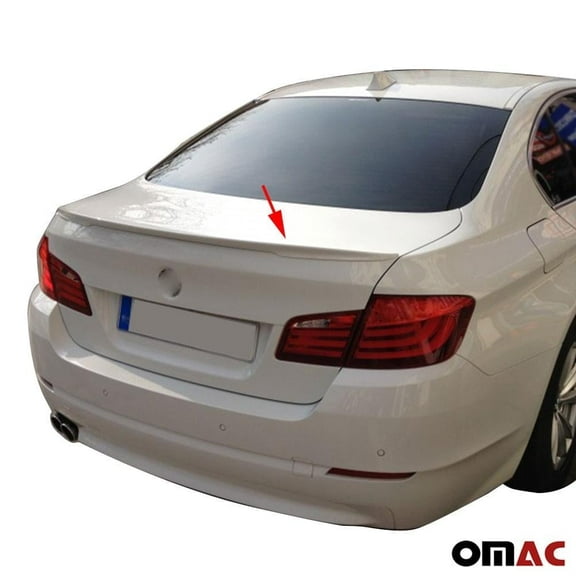 Fits BMW 5 Series F10 F11 F07 Sedan 2011-2016 Rear Trunk Spoiler Wing Primed