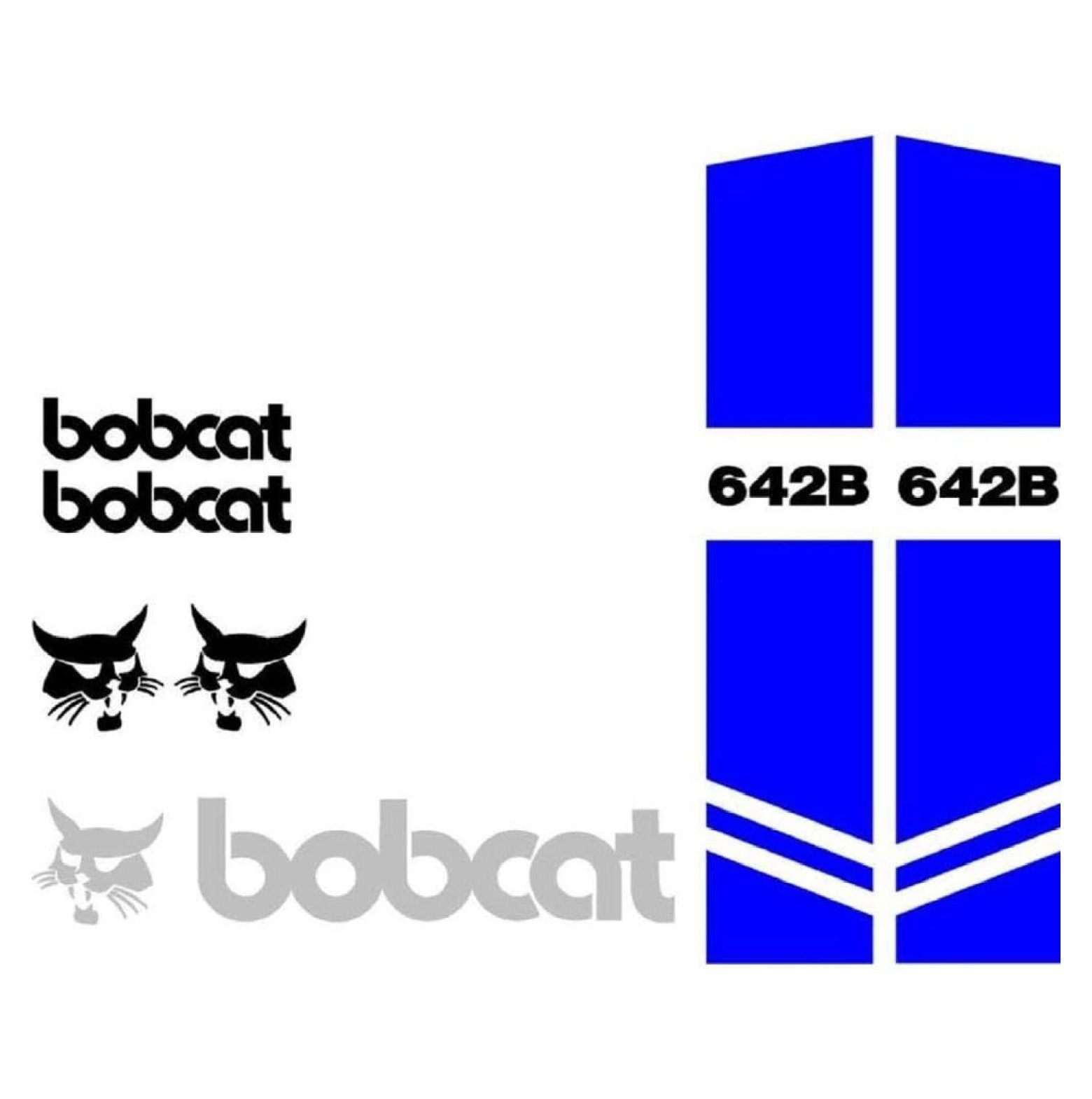 Bobcat S150 Skid Steer Vinyl Decal Sticker Set – Aftermarket Replacement