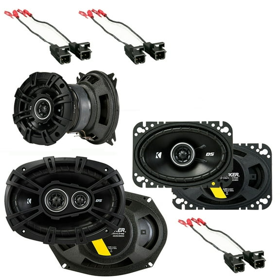 Fits Buick Regal 1988-1994 Factory Speaker Replacement Kicker DS Series Package