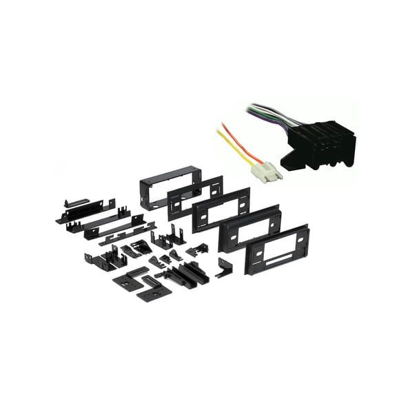 Fits Buick Riviera 1983-1985 Single DIN Stereo Harness Radio Install Dash Kit