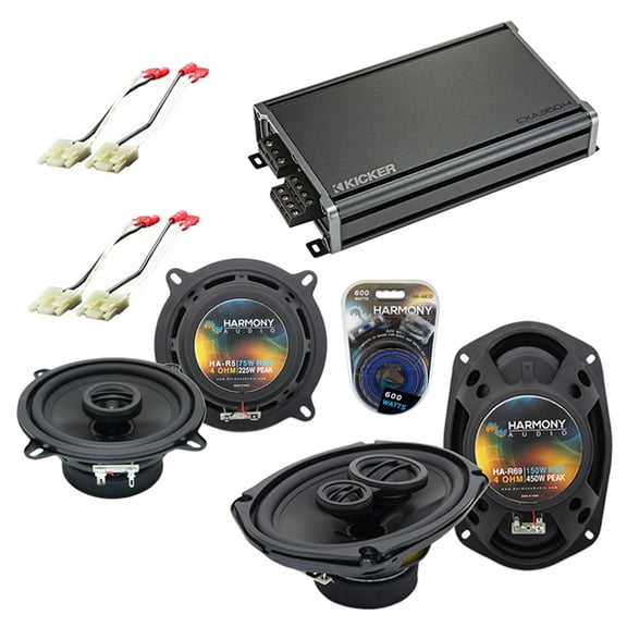 Fits Buick Roadmaster 1991-1994 Speaker Upgrade Harmony R5 R69 & CXA360.4 Amp