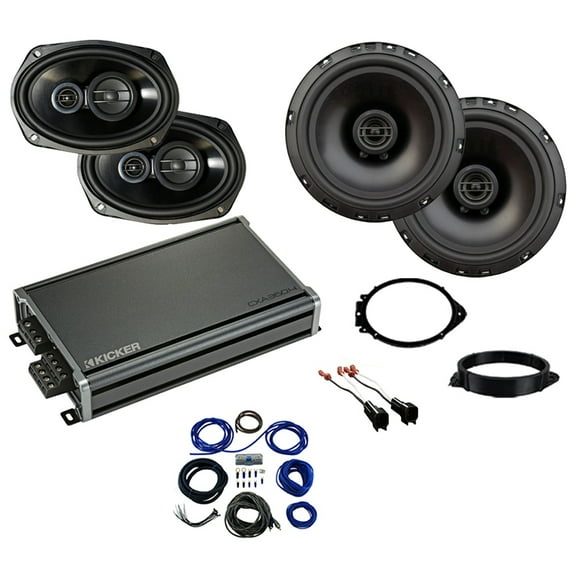Fits Chevrolet Silverado 1500 Ext 14-18 Factory Speaker Upgrade R69 R65 CXA360.4