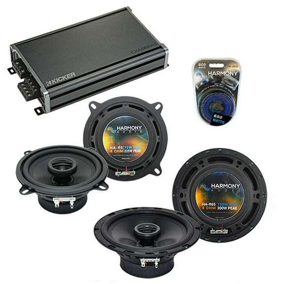 Fits Chevy Avalanche 2007-2013 OEM Speaker Upgrade Harmony R65 R5 & CXA360.4 Amp