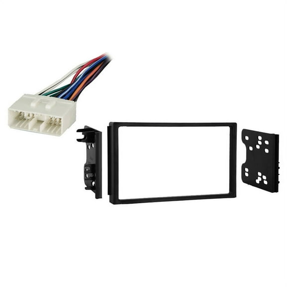 Fits Chevy Aveo 2004-2006 Double DIN Stereo Harness Radio Install Dash Kit