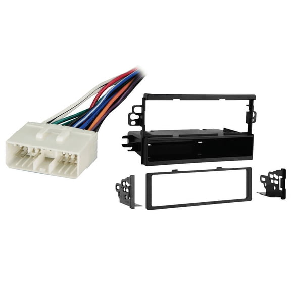 Fits Chevy Aveo Hatchback 2007-2008 Single DIN Harness Radio Install Dash Kit