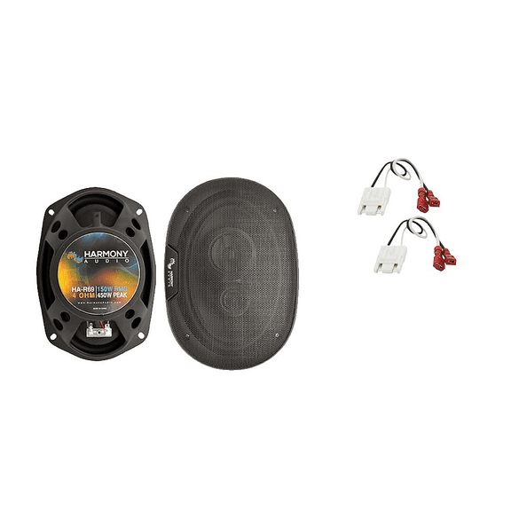 Fits Chevy Beretta 1988-1990 Rear Deck Replacement Harmony HA-R69 Speakers